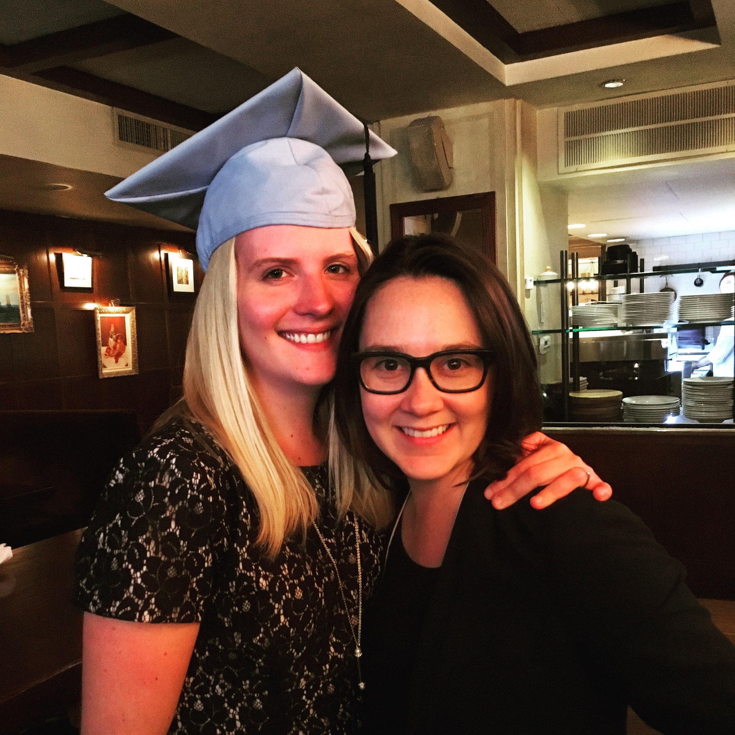 Celebrating Corinne's graduation from Columbia