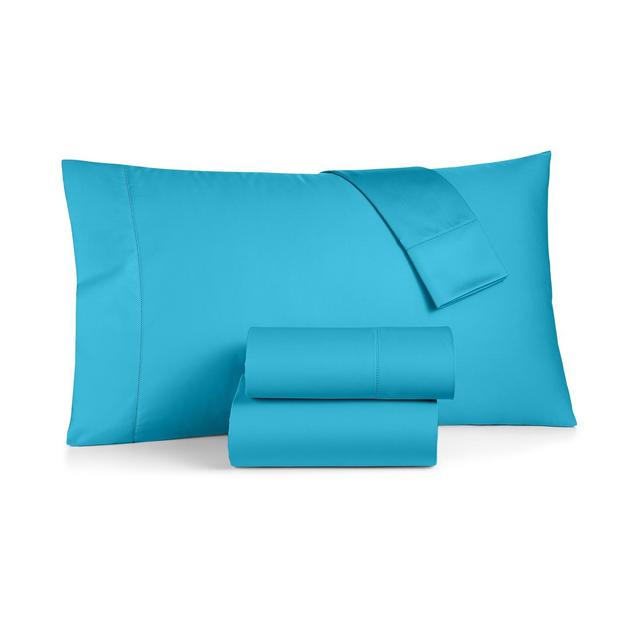 Closeout! Charter Club Damask Queen 4-Pc Sheet Set, 550 Thread Count 100% Supima Cotton, Created for Macy's