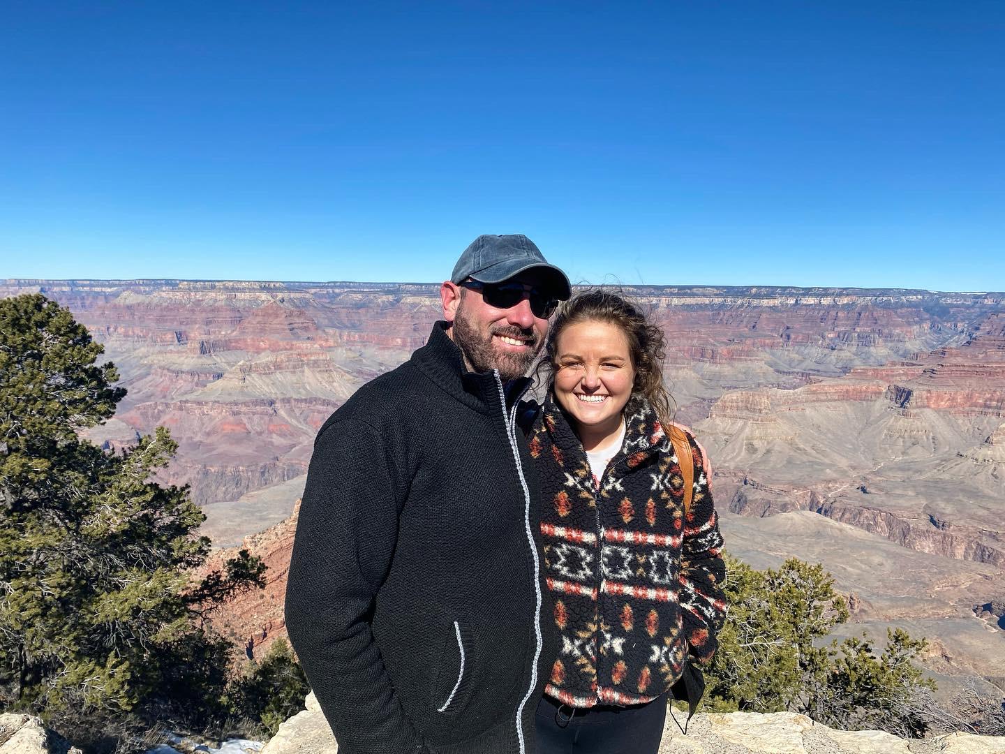 Grand Canyon - March 2022 -- It was too icy to hike!