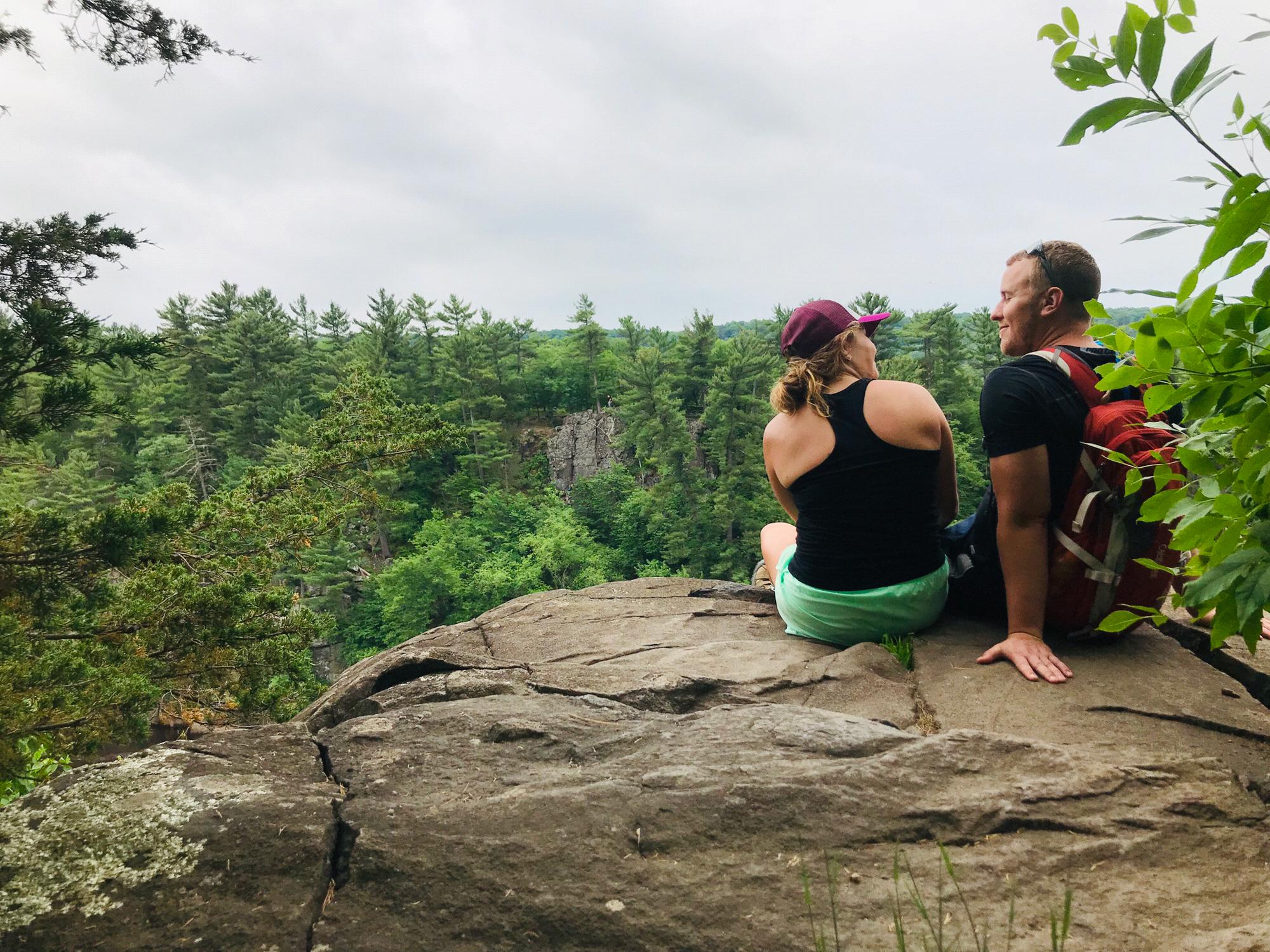 First Camping trip, Taylors Fall MN, June 2018