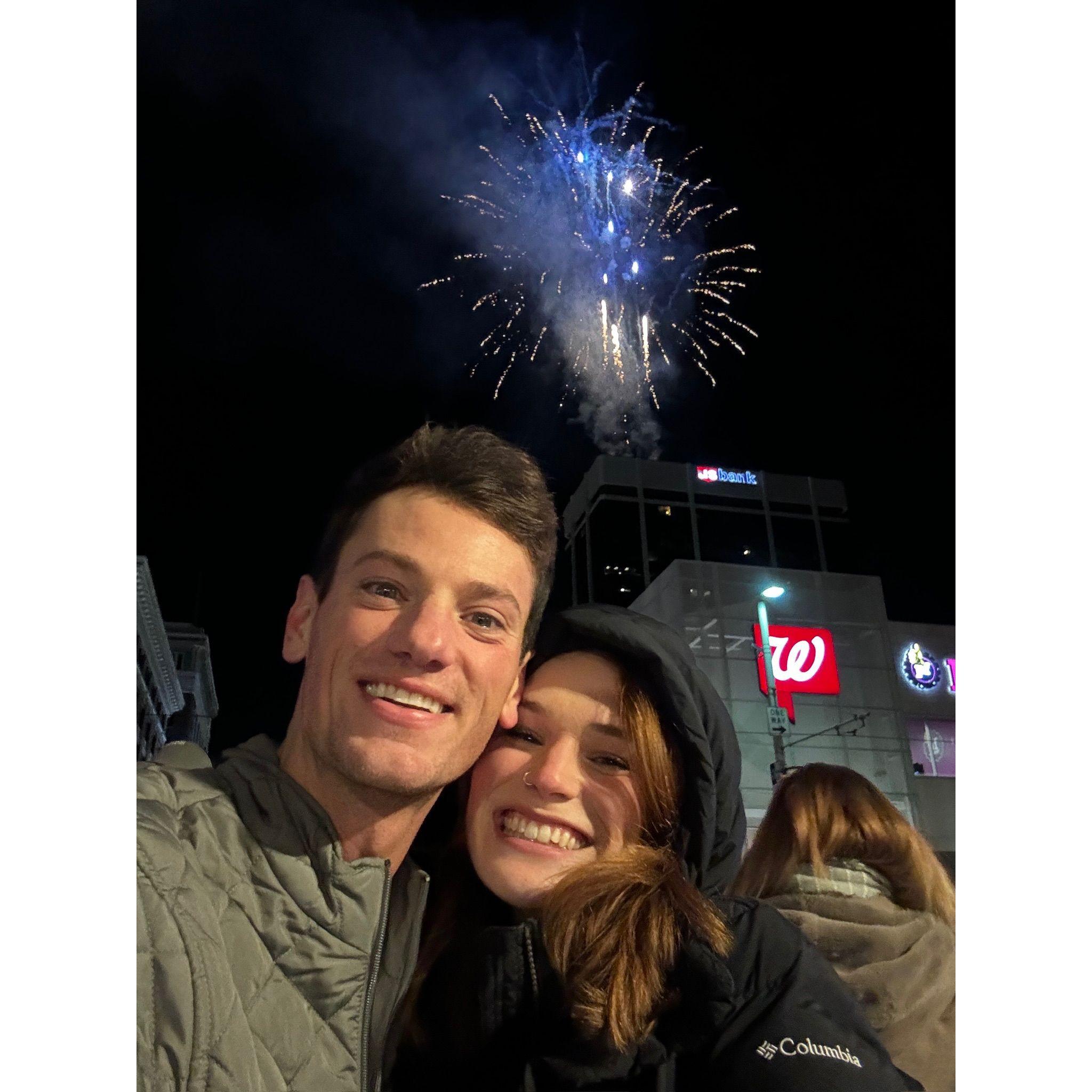 New years fireworks :)