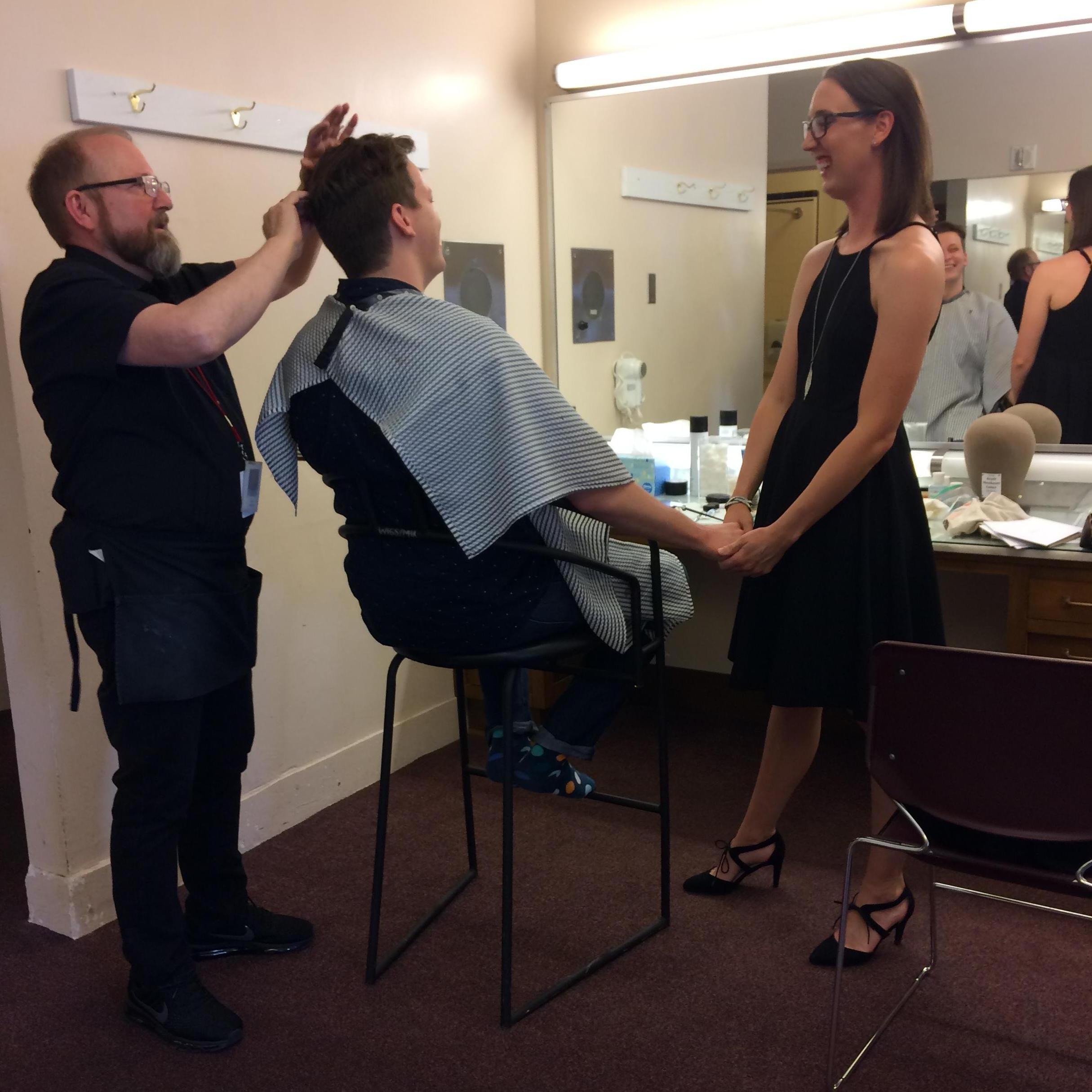 "Behind the scenes" - getting ready for Aryeh's San Francisco Opera debut