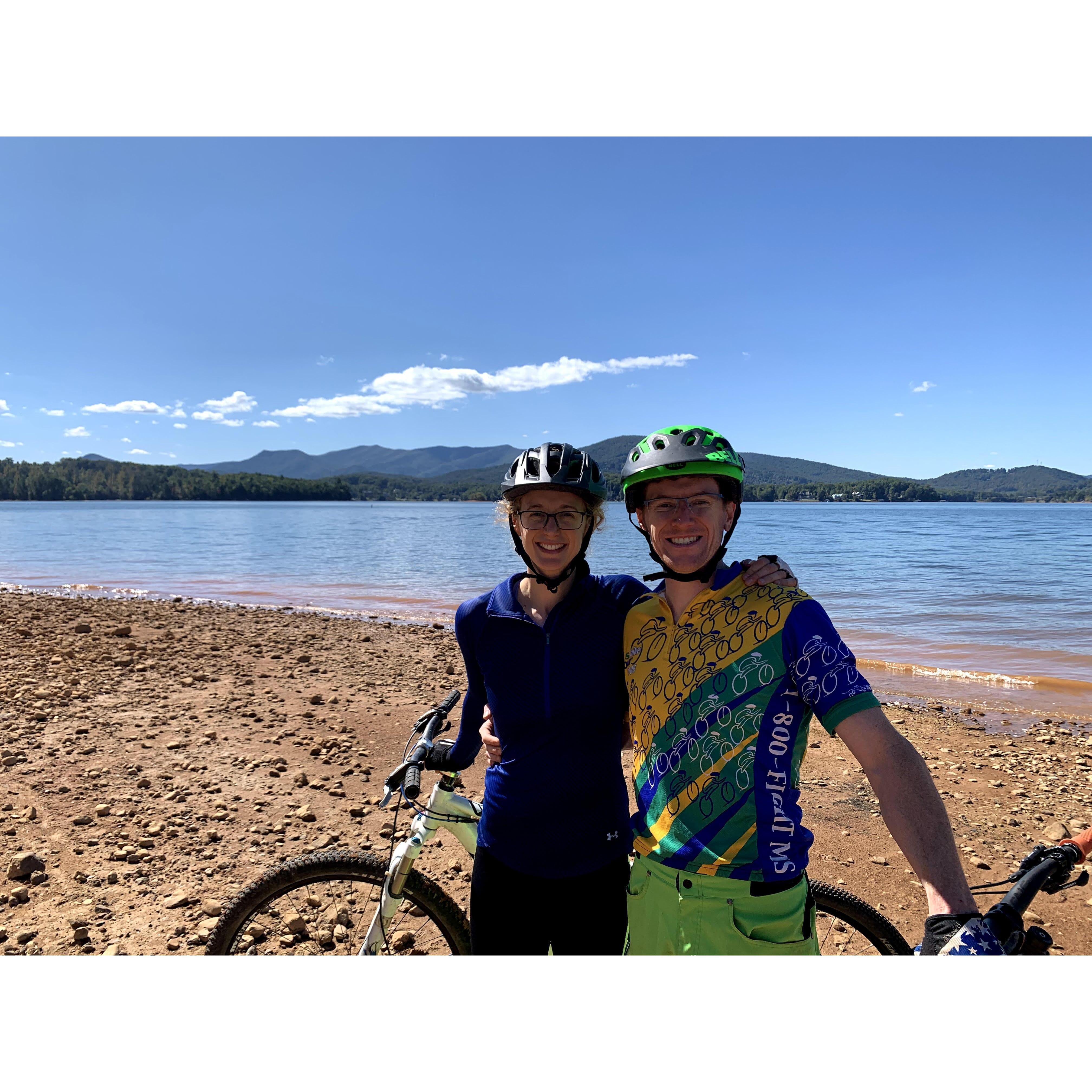 Mountain biking in Murphy, NC