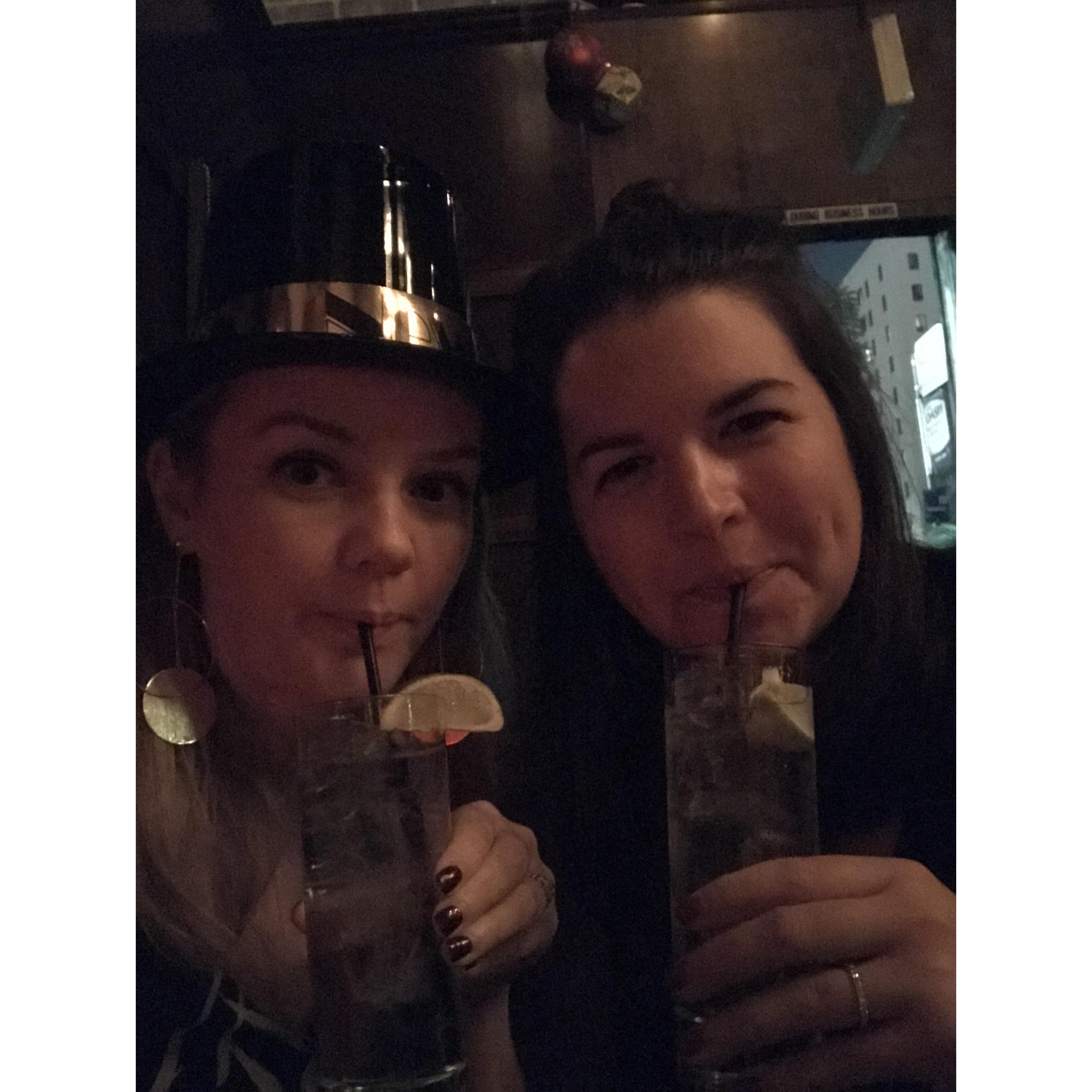 toasting to jet lag and the new year in hollywood