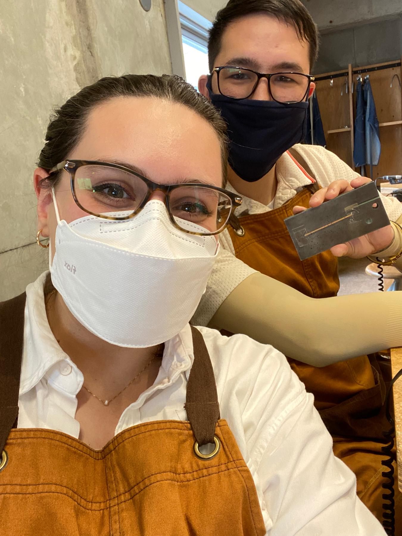 Making our wedding rings in Japan! - May, 2023