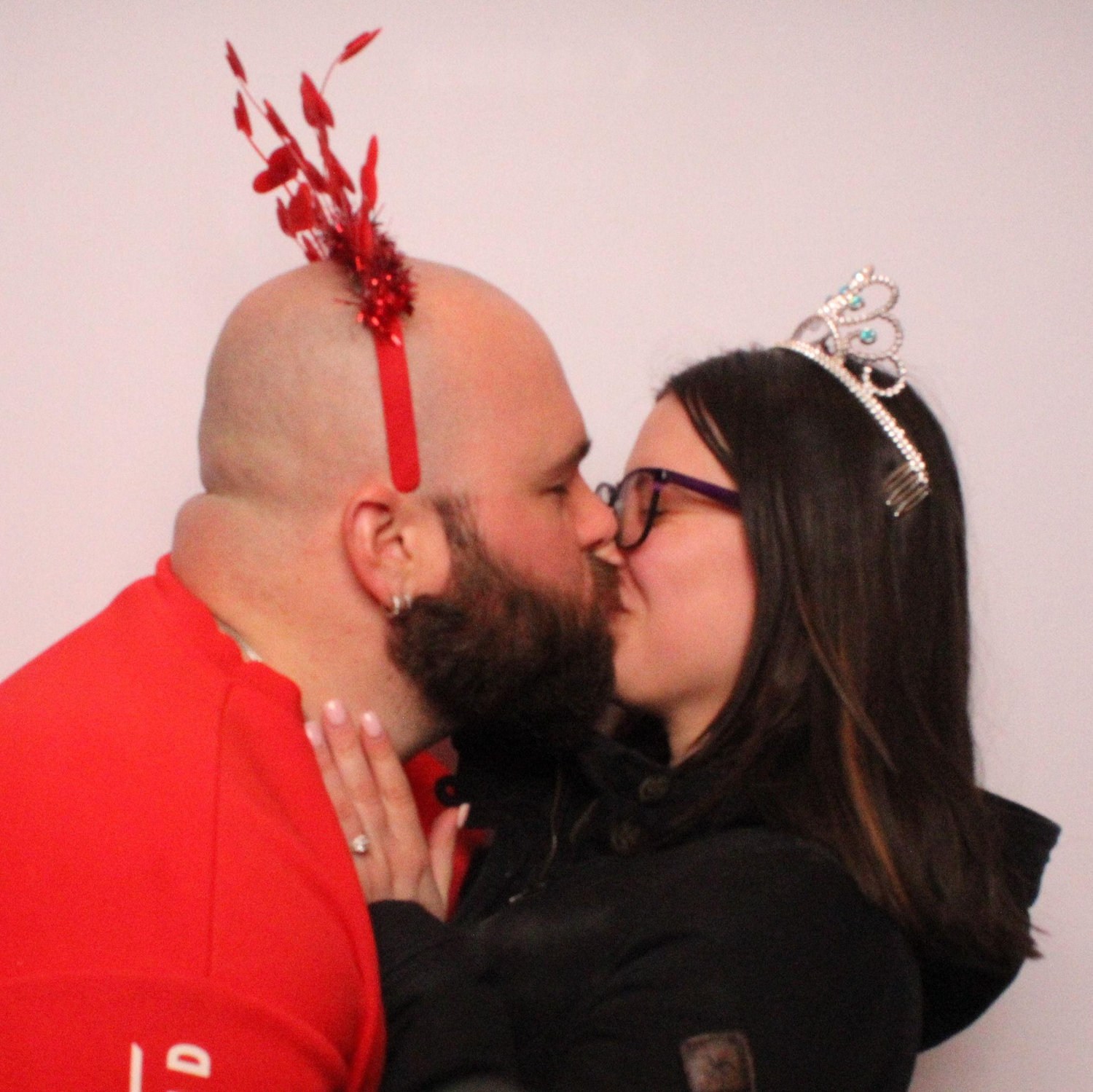 Freshly engaged photobooth collab