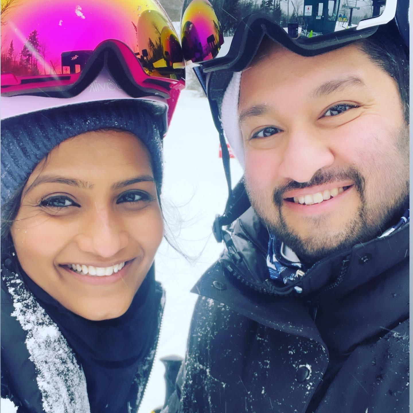 Skiing in Vermont!