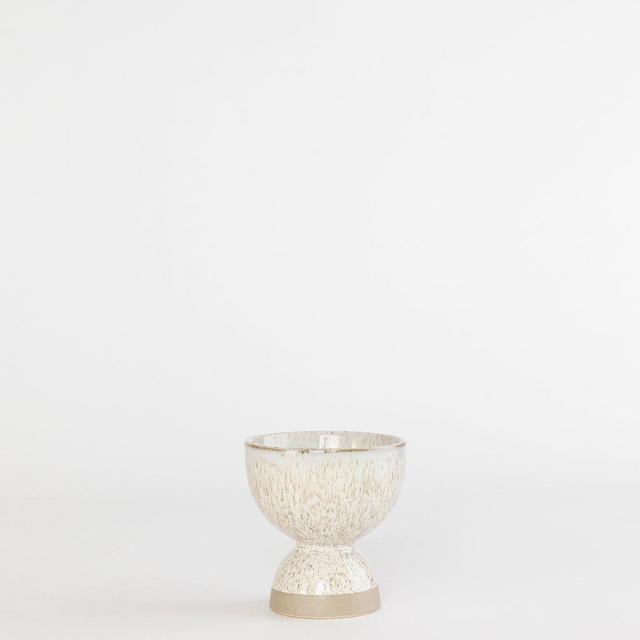 Footed Speckled Vase, McGee & Co