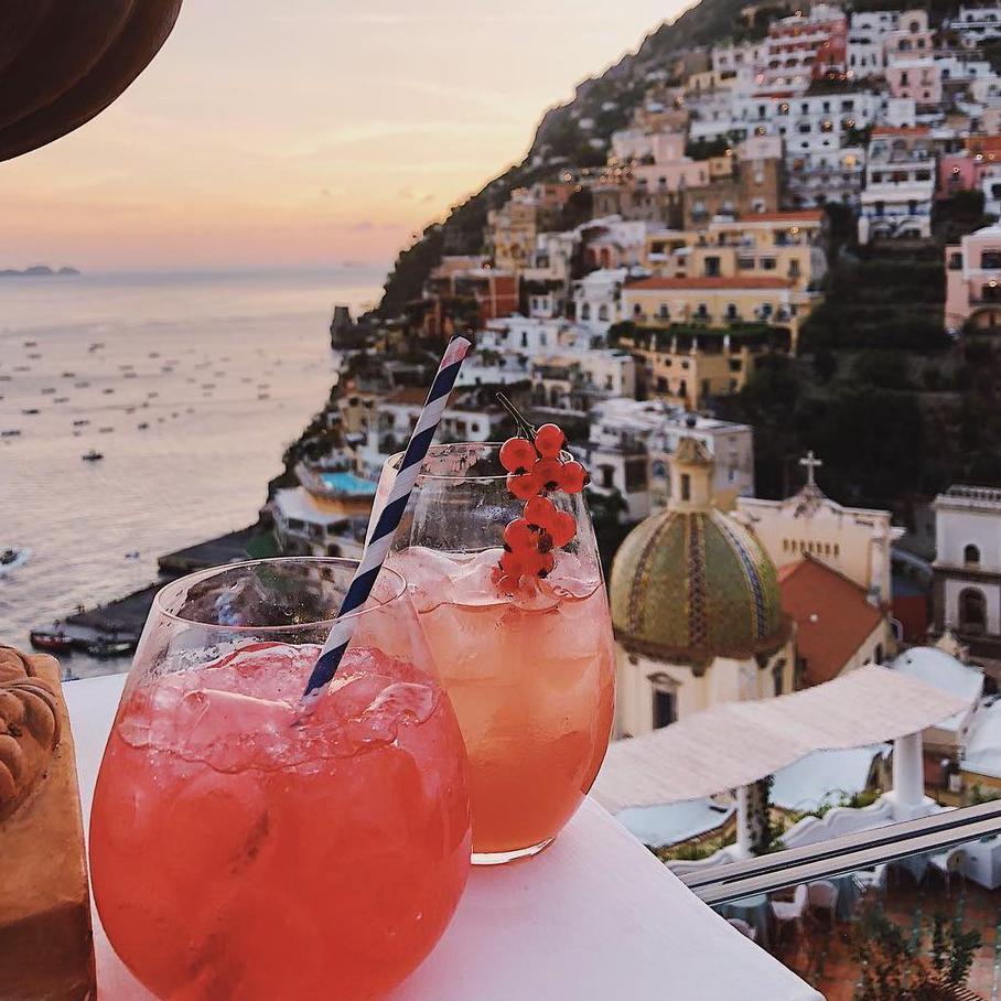 Drinks with a view