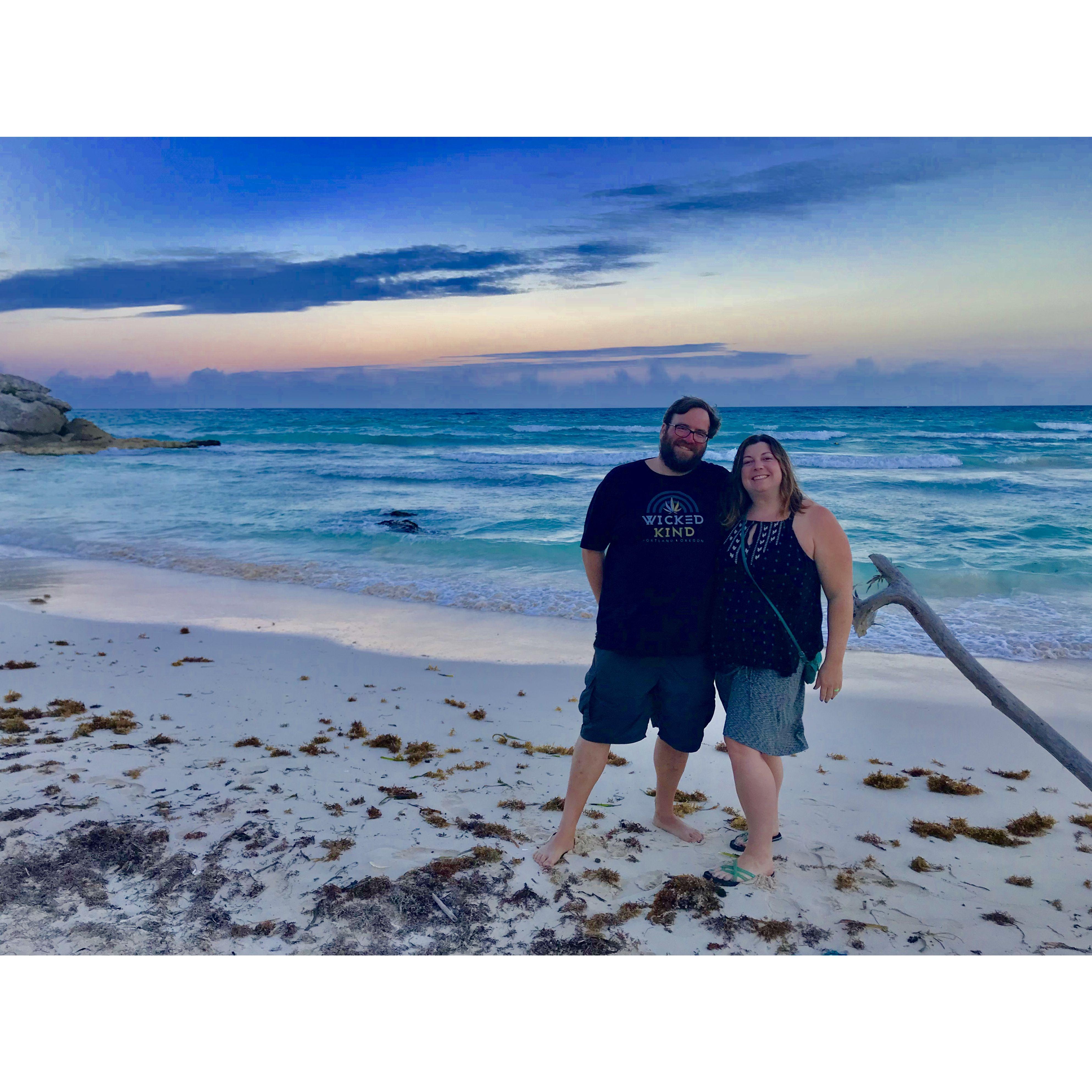 One of many beautiful trips to Mexico