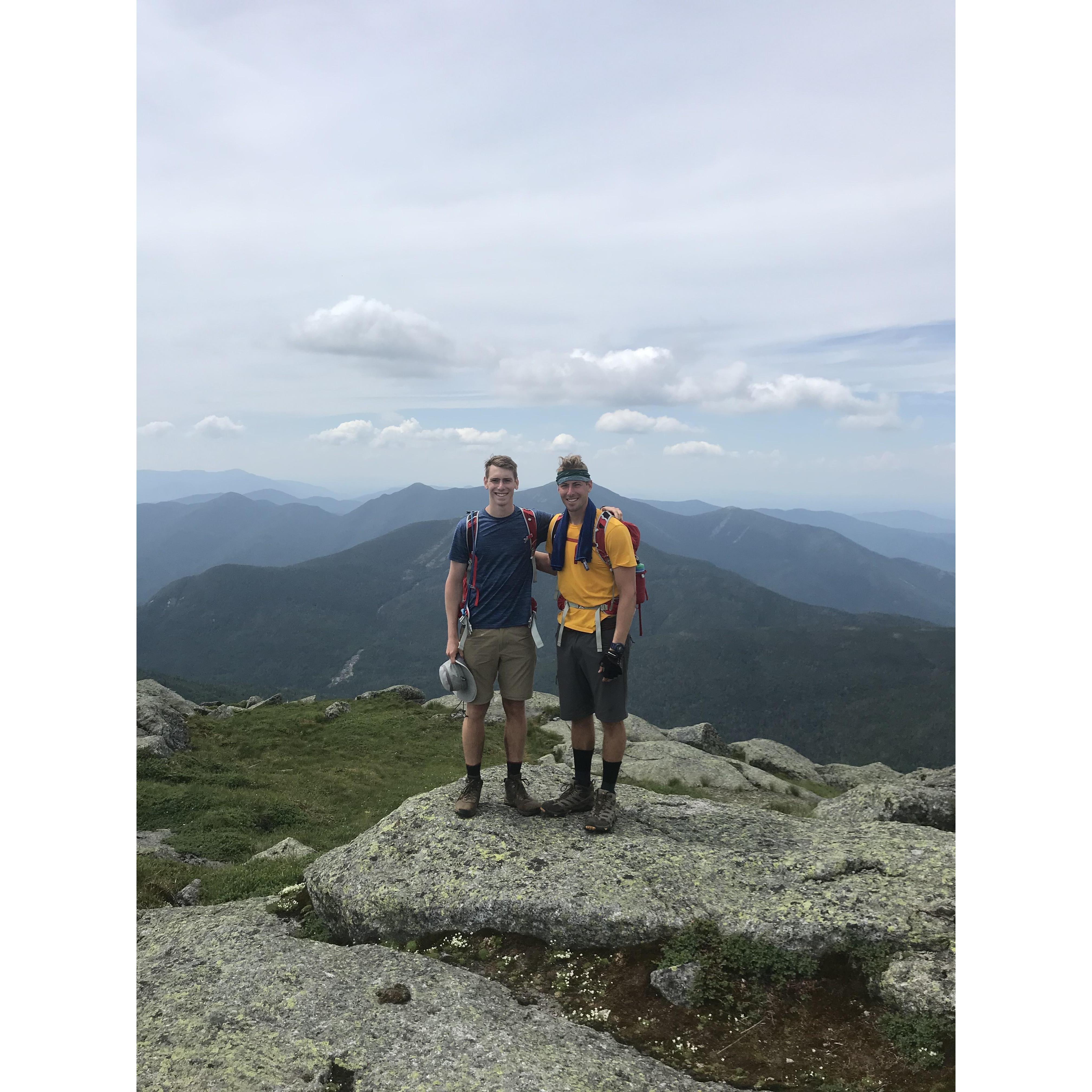 Nick & Benj’s summer hiking adventure