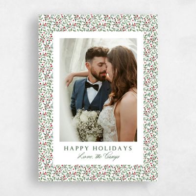 Rich Moss, Red Holiday Card - Manchester