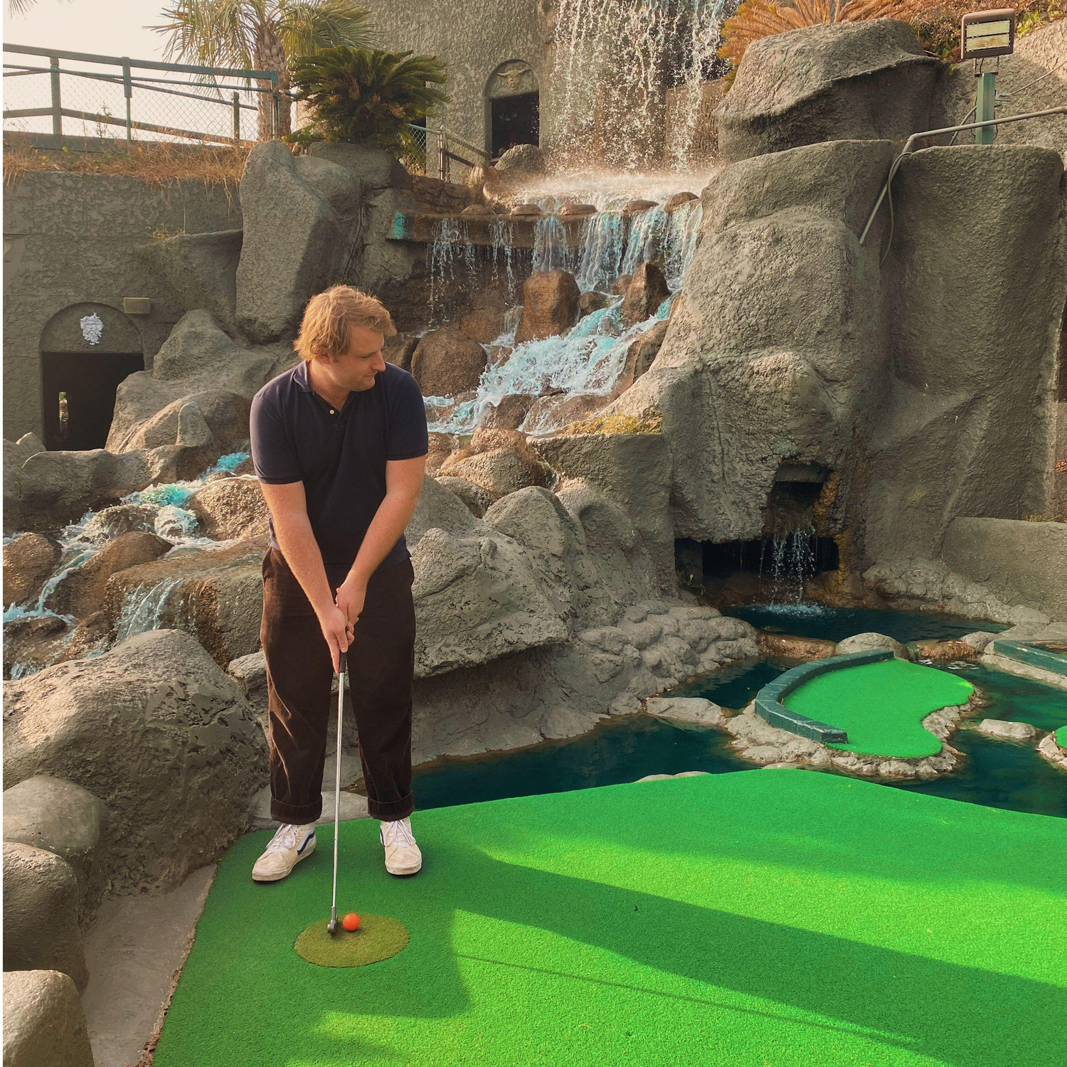 Gordon's hole-in-one in Myrtle Beach, in November of 2024.