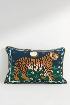Printed Goods Tiger Pillow