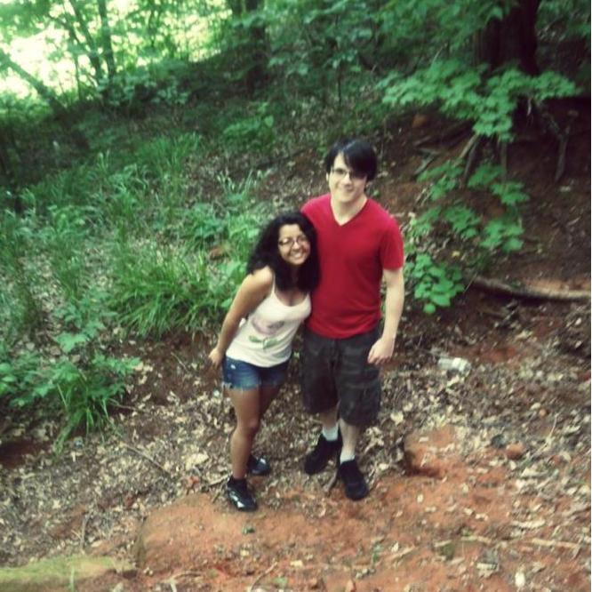 First camping trip, 2013.