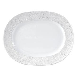Bernardaud Ecume Perle Oval Platter