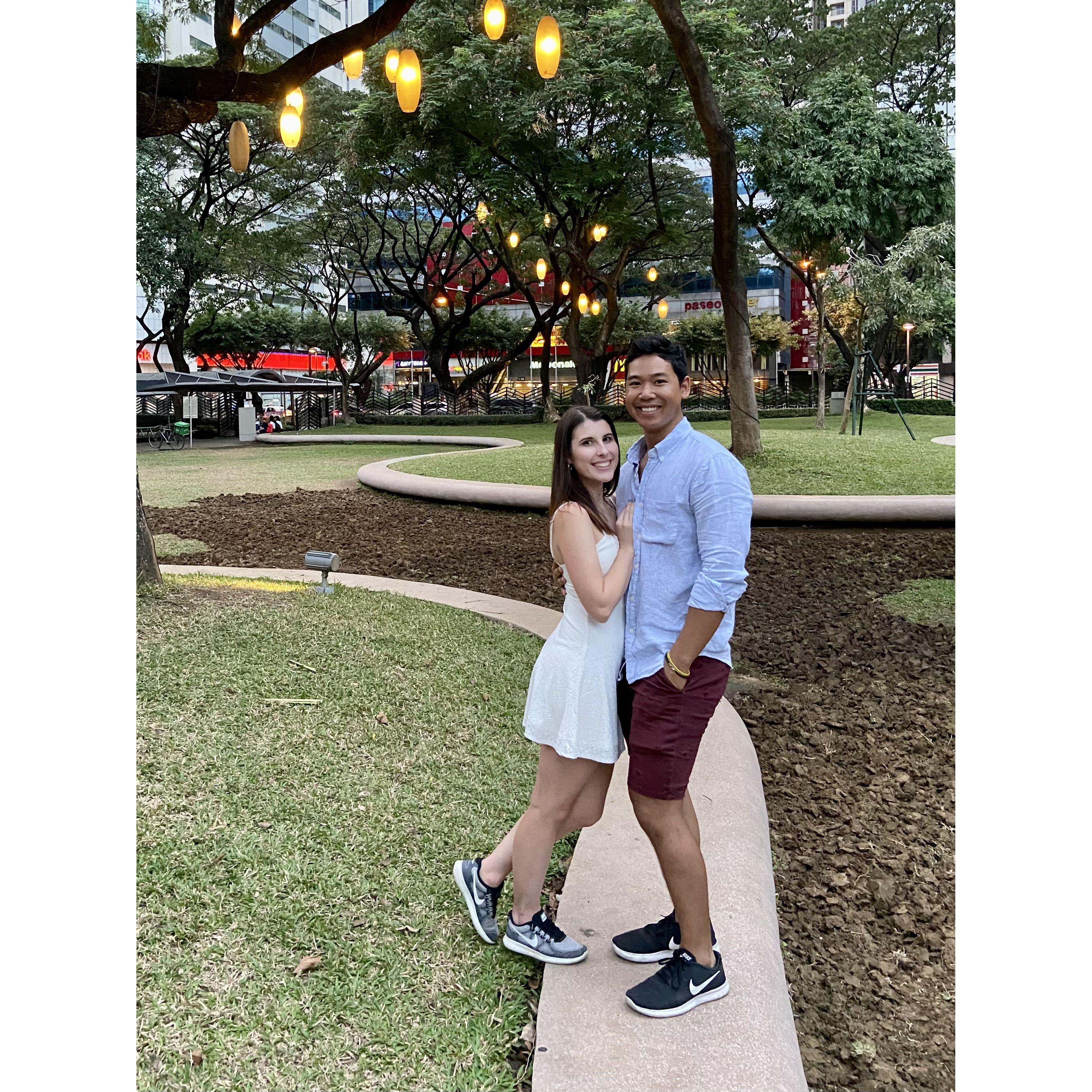 1.25.2020: First international trip together