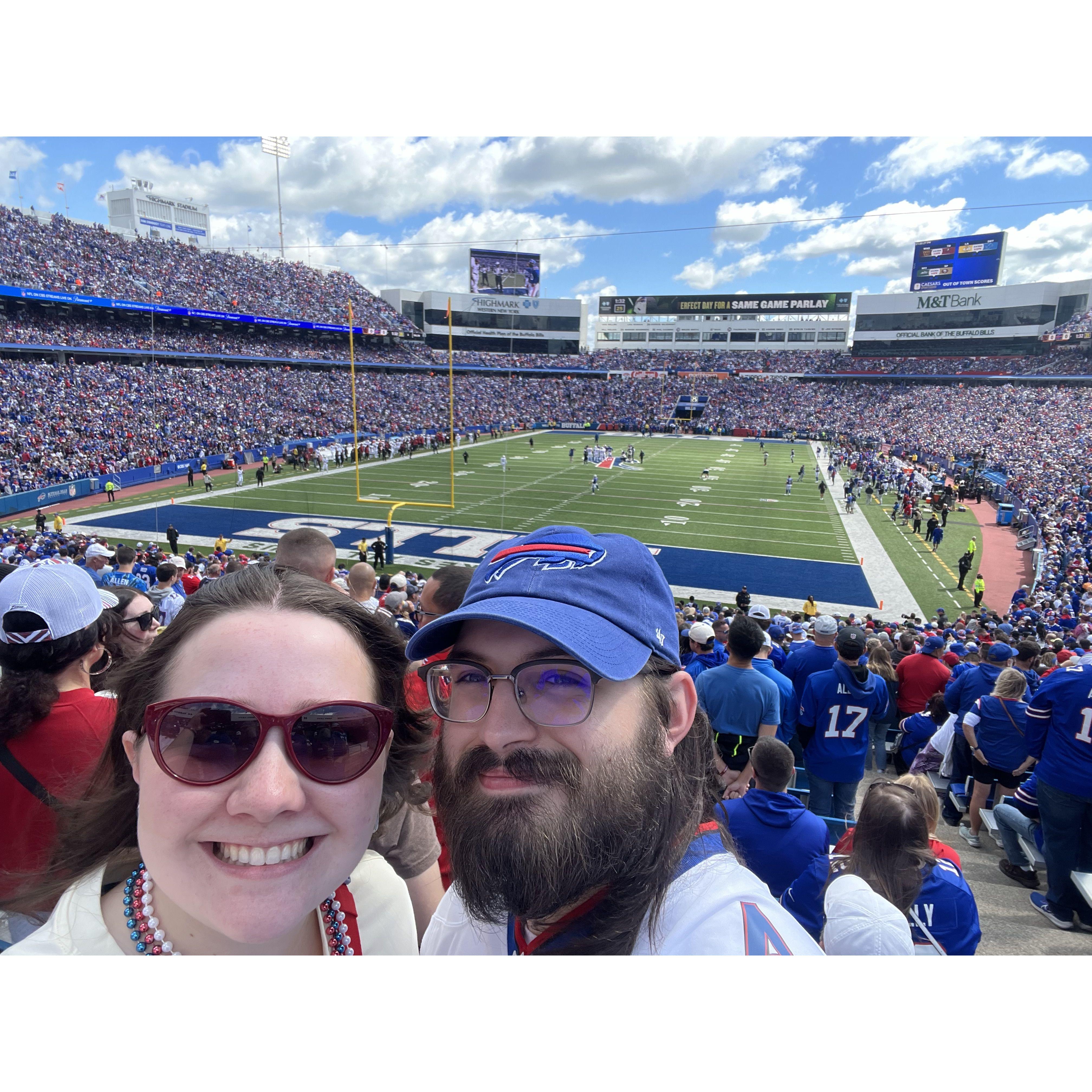 September 2024: Bills Season Opener Against the Cardinals