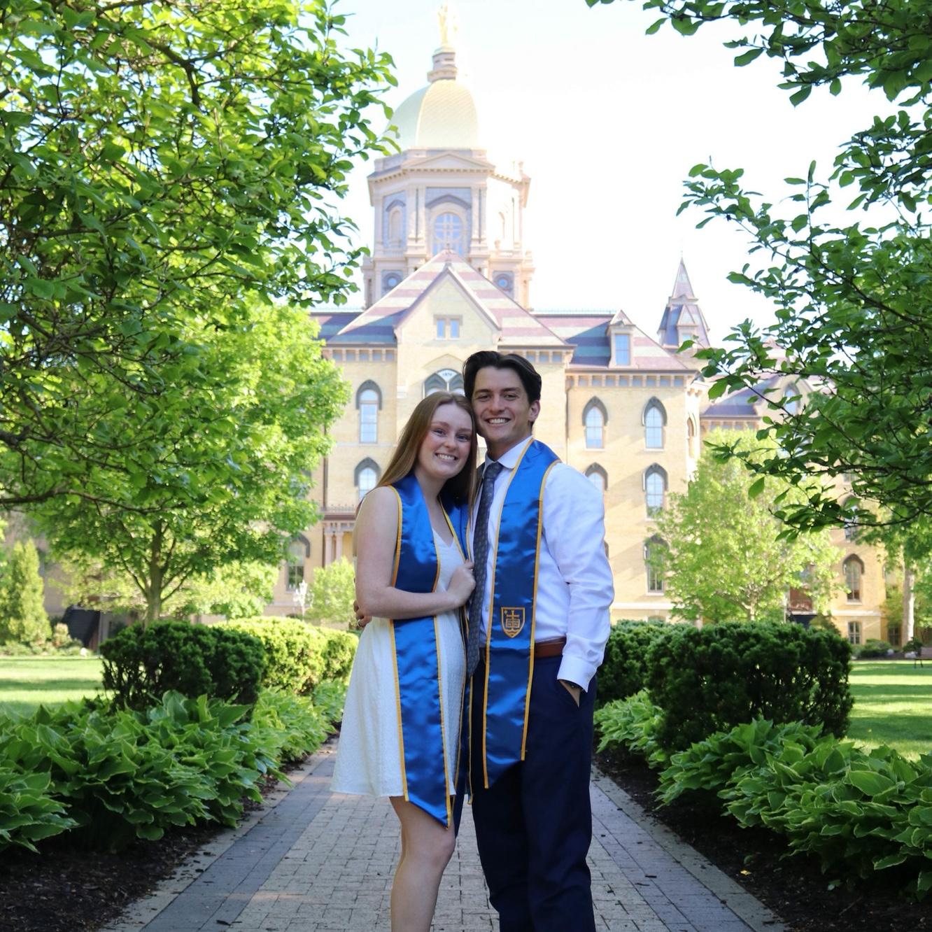 Graduation from Notre Dame! May 2024.