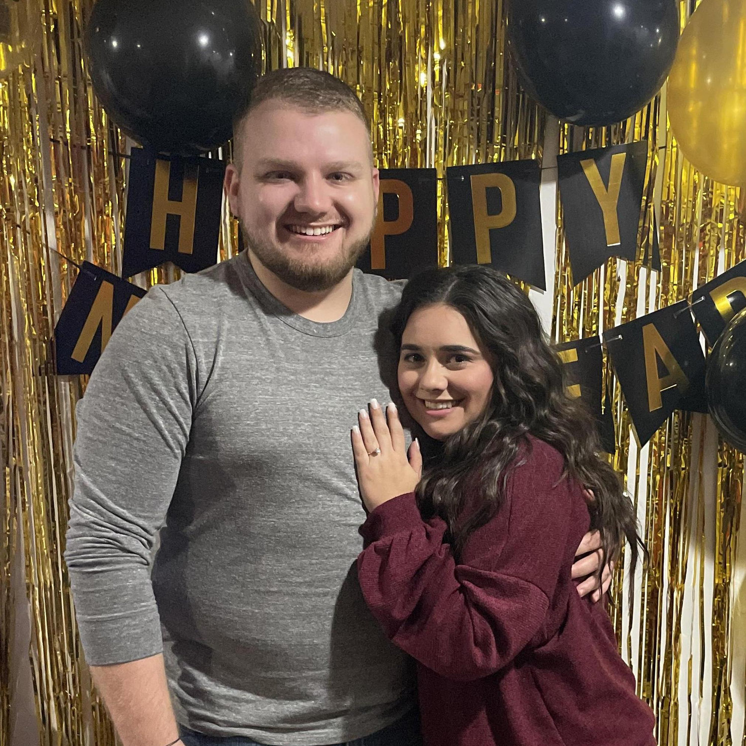 New Year’s Eve 2021: the night Devon proposed!