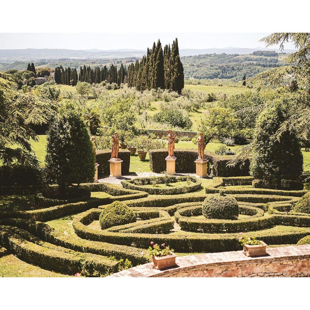 Villa Catignano's Giardino all'Italiana.