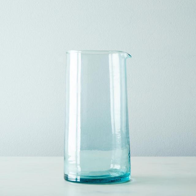 Handblown Moroccan Glass Pitcher
