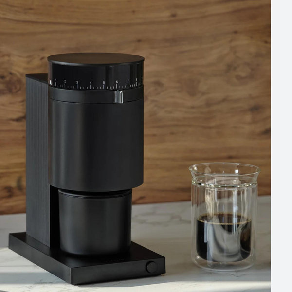 Fellow Opus Conical Burr Coffee Grinder - All Purpose Electric - Espresso Grinder with 41 Settings for Drip, French Press, & Cold Brew - Matte Black