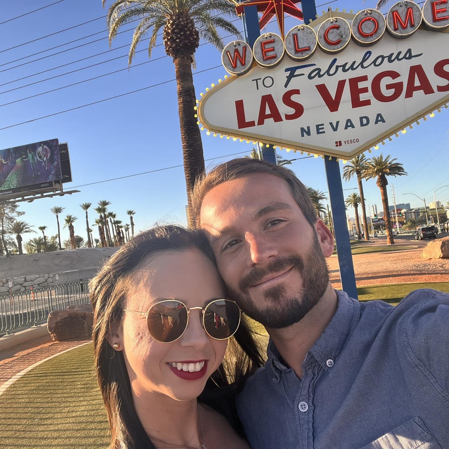 Las Vegas, August 28, 2024 — a little sparkle in the city of lights ✨💍”