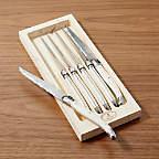 Laguiole ® Ivory Steak Knives, Set of 6