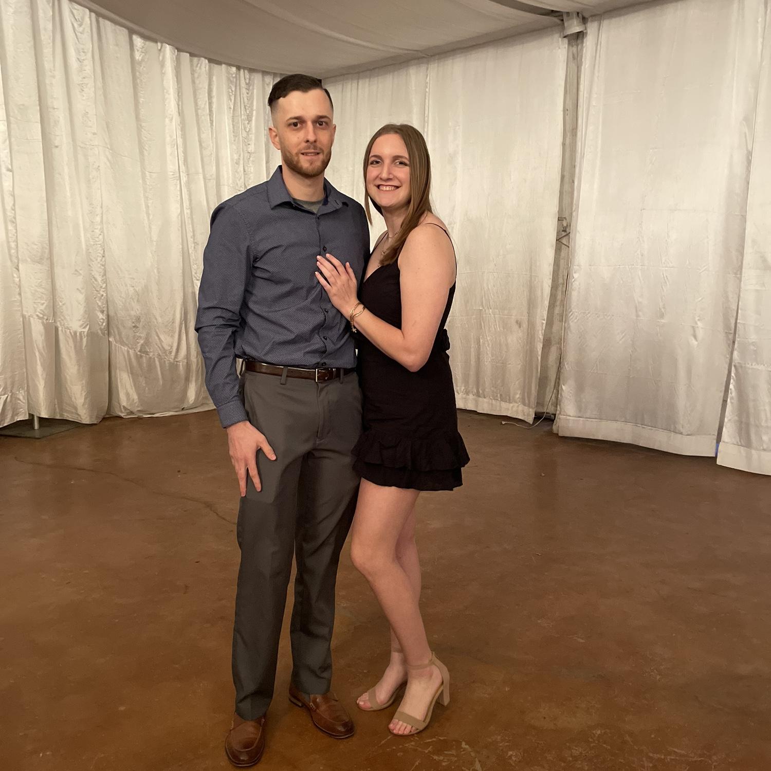 This was our first, of many, weddings together.