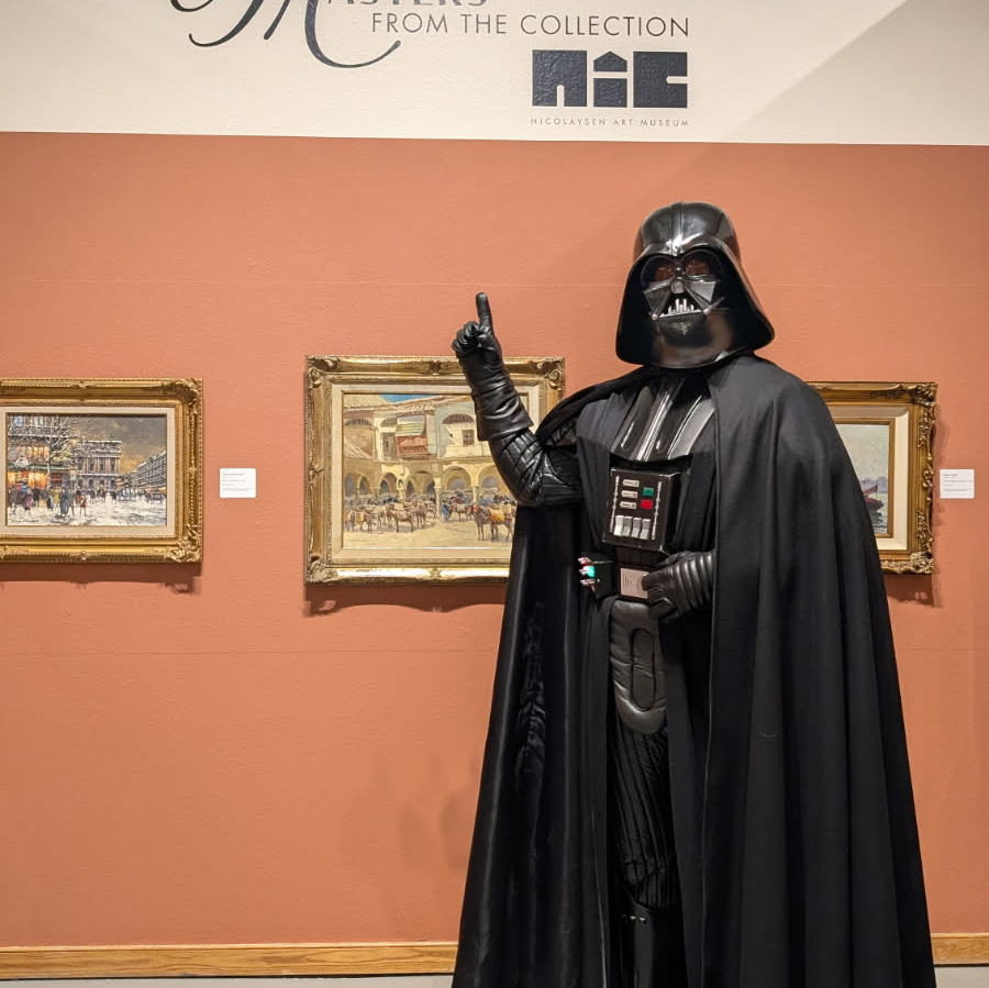 Cody's Darth Vader Costume