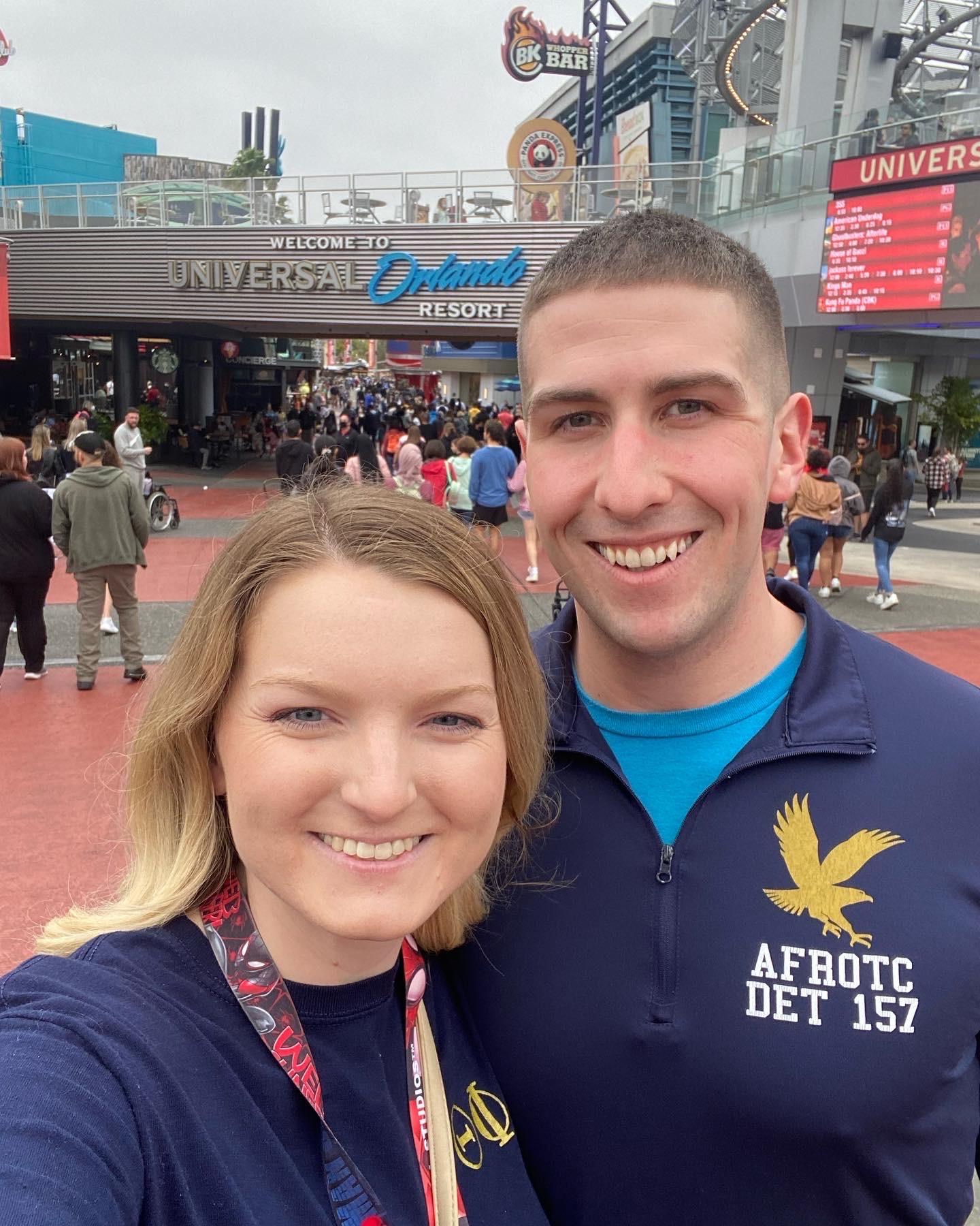 Justin and I loved visiting Universal Studios together regularly!