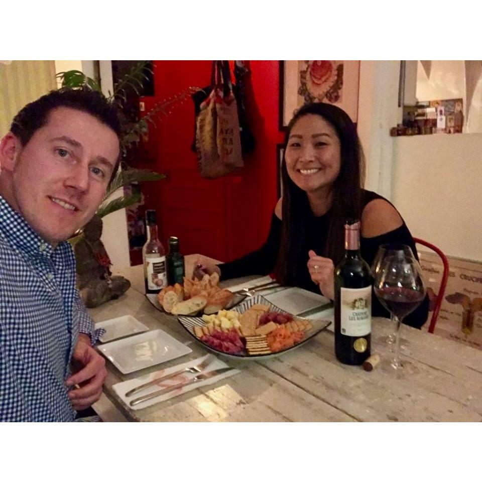 Romantic night in on NYE in Paris, France