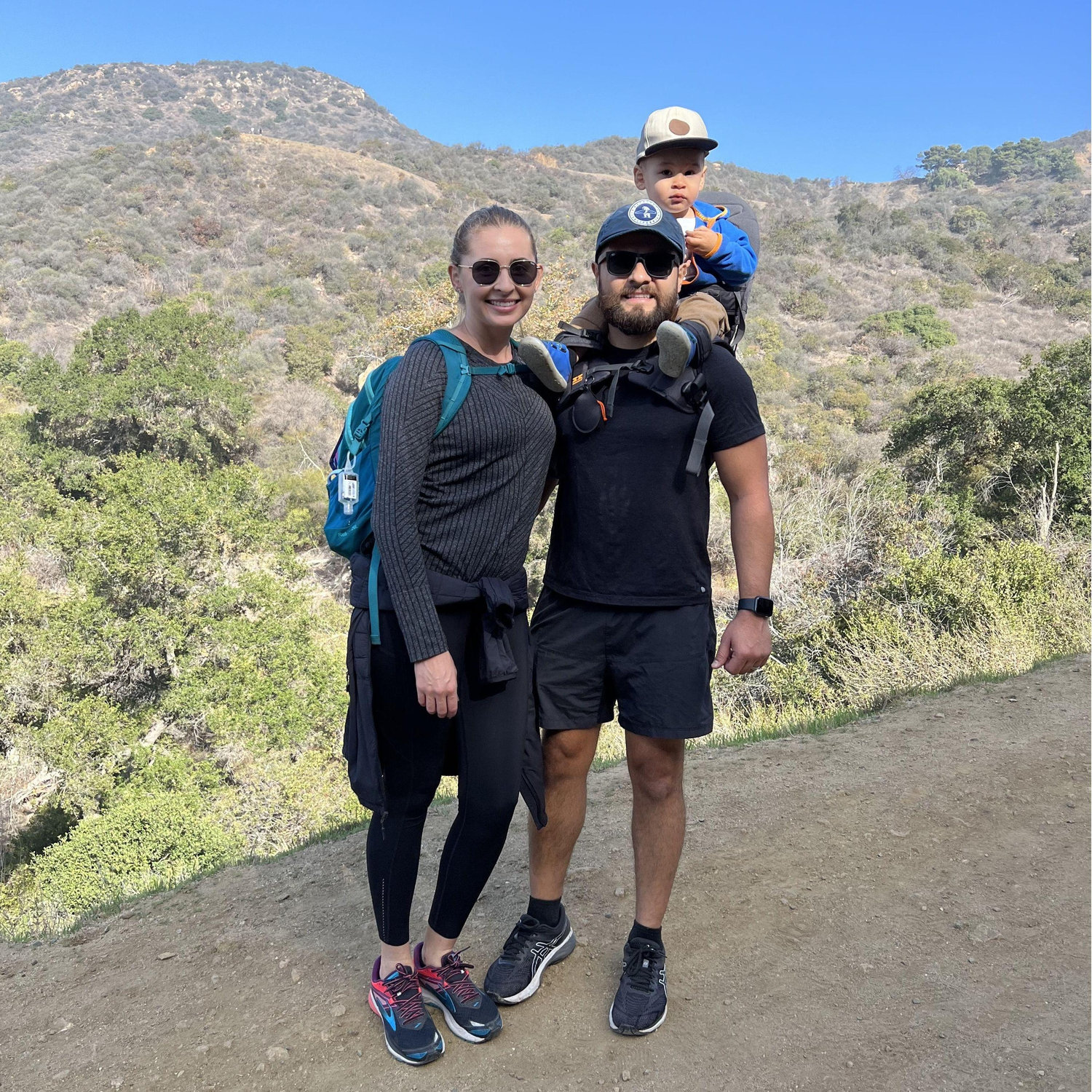 Hiking in LA with Josiah