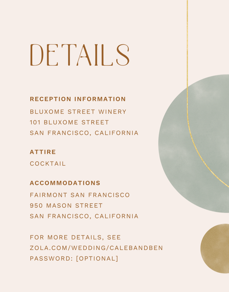 Verne | Linen | Zola Wedding Enclosure Cards