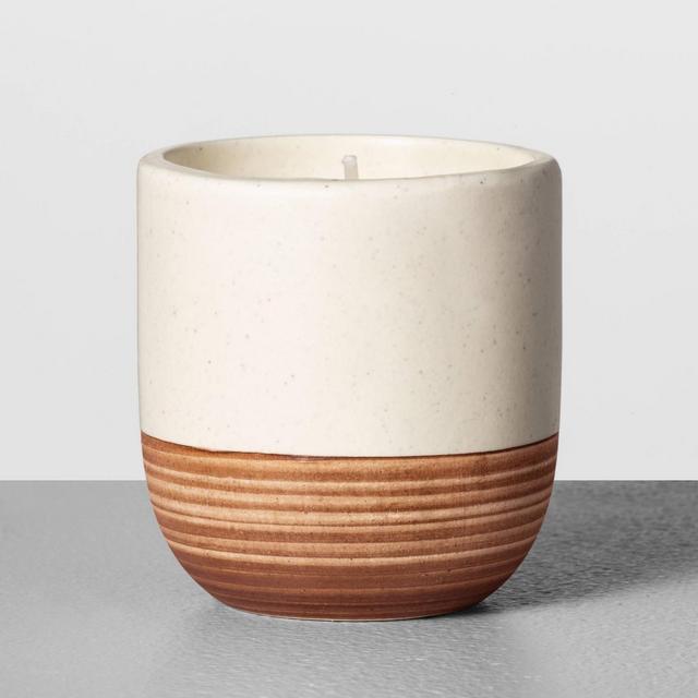 4.2oz Mini Ceramic Candle Redwood - Hearth & Hand™ with Magnolia