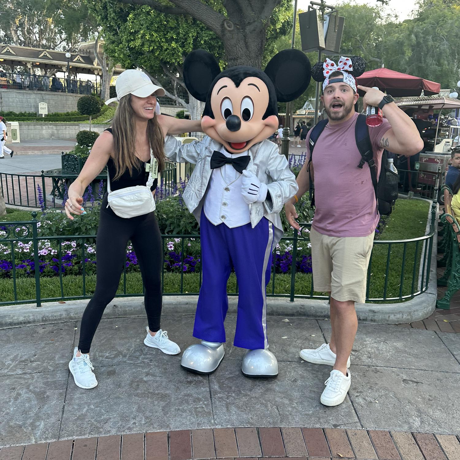The day we met Mickey.