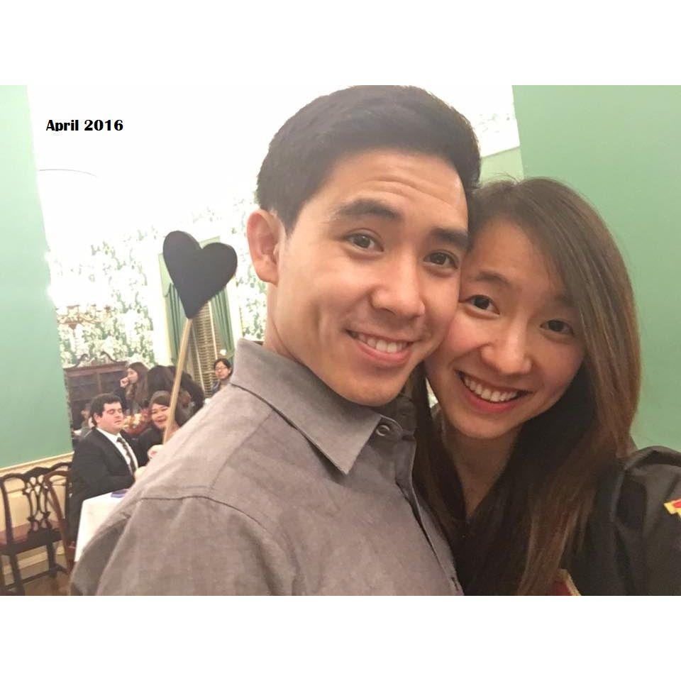 Our first date. April 2016.