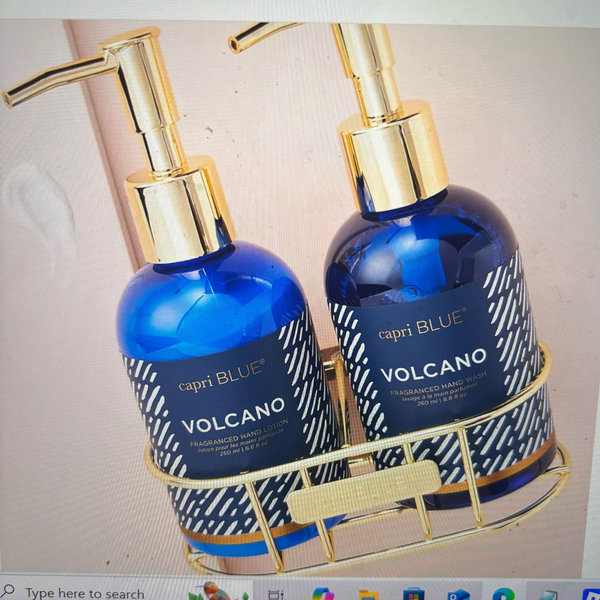 Capri Blue Volcano Hand Soap & Lotion Gift Set