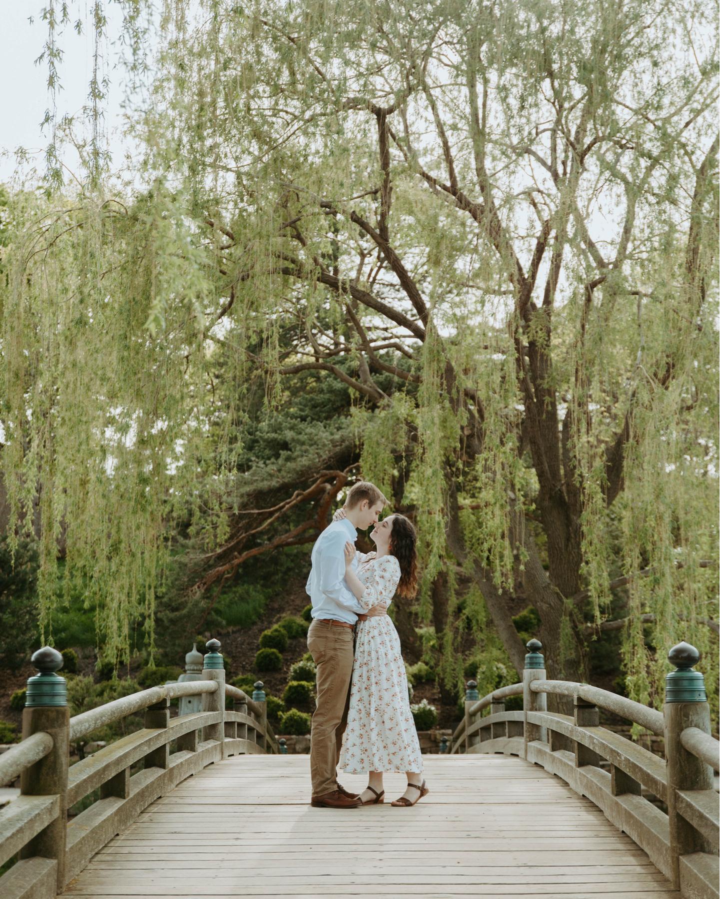 Chicago Botanic Gardens: where Brett proposed