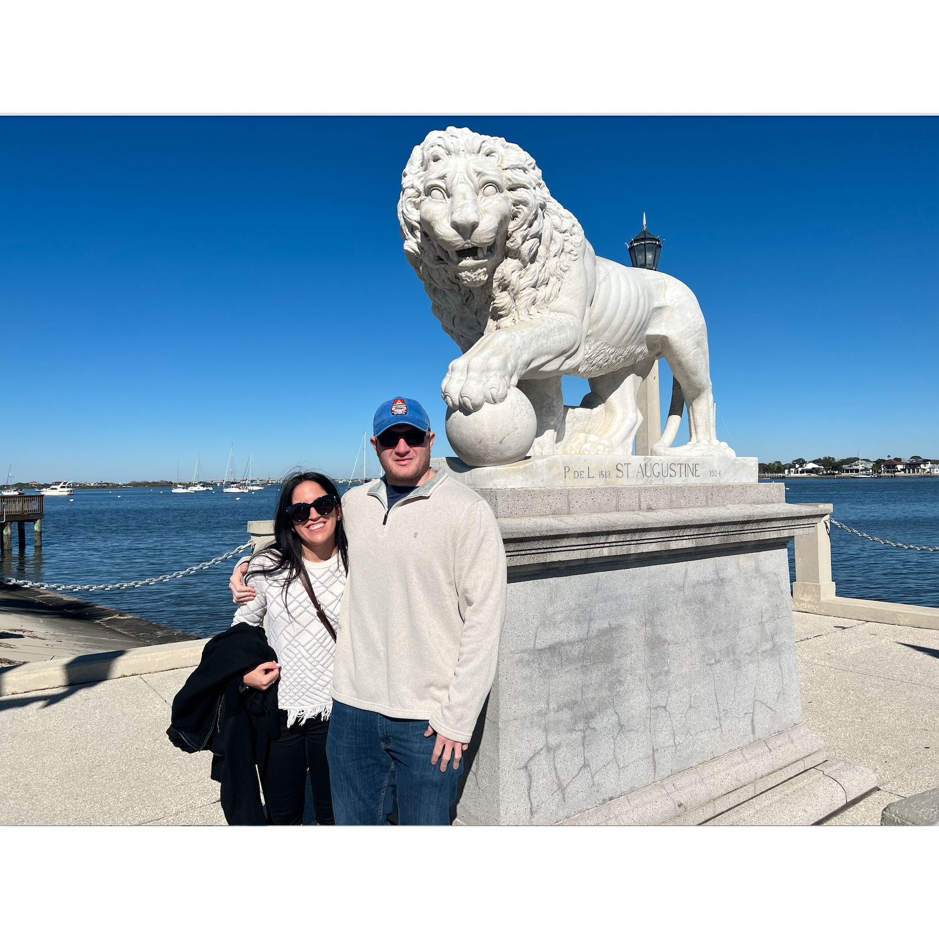 Bridge of Lions in St. Augustine