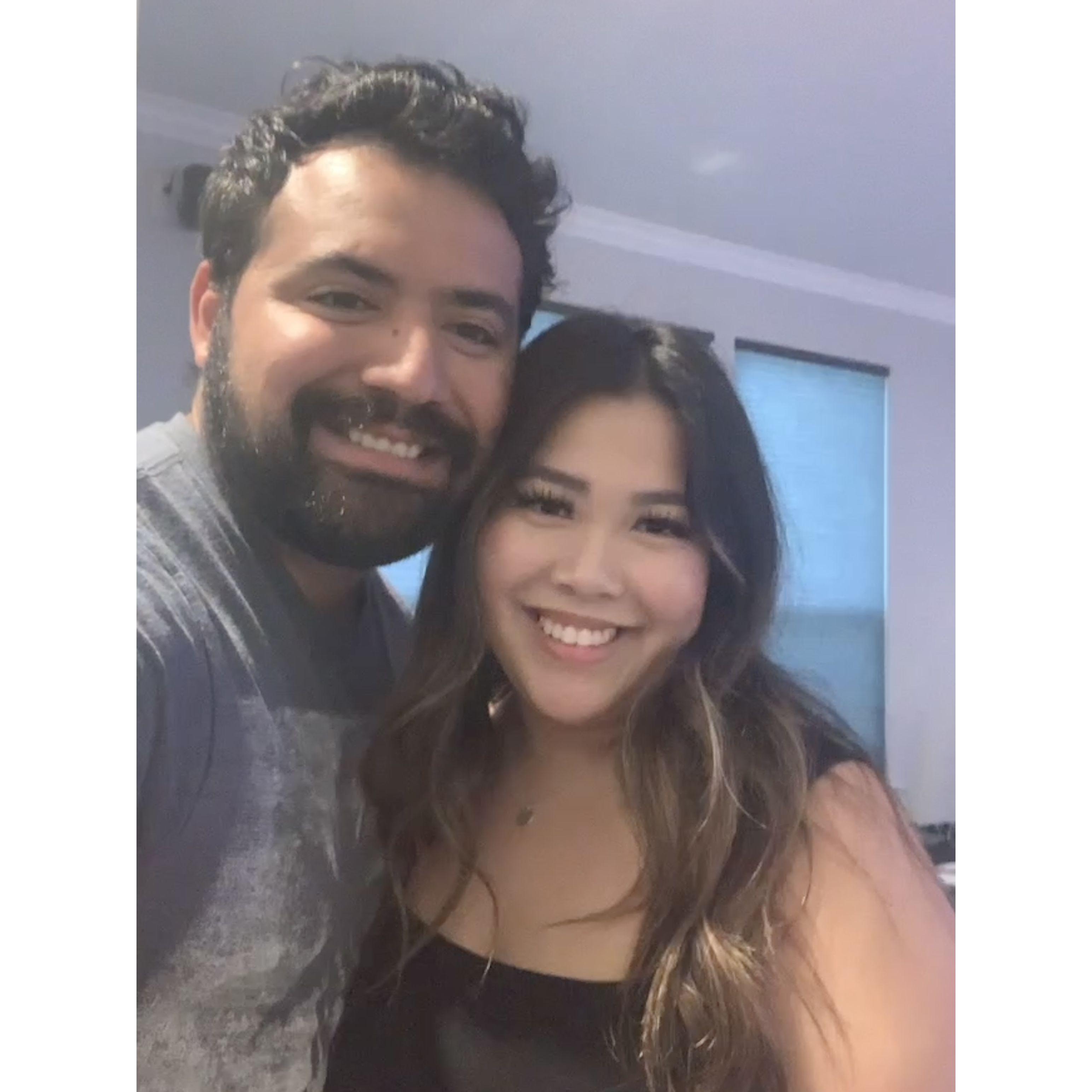 Our first picture together!