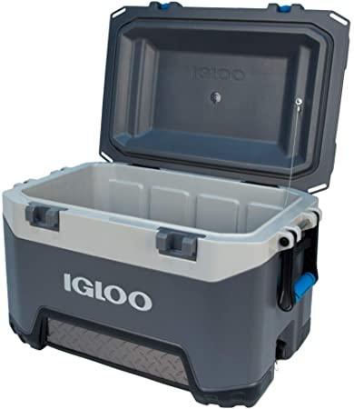 Igloo 52 Qt BMX Cooler Carb/Gray/Blue