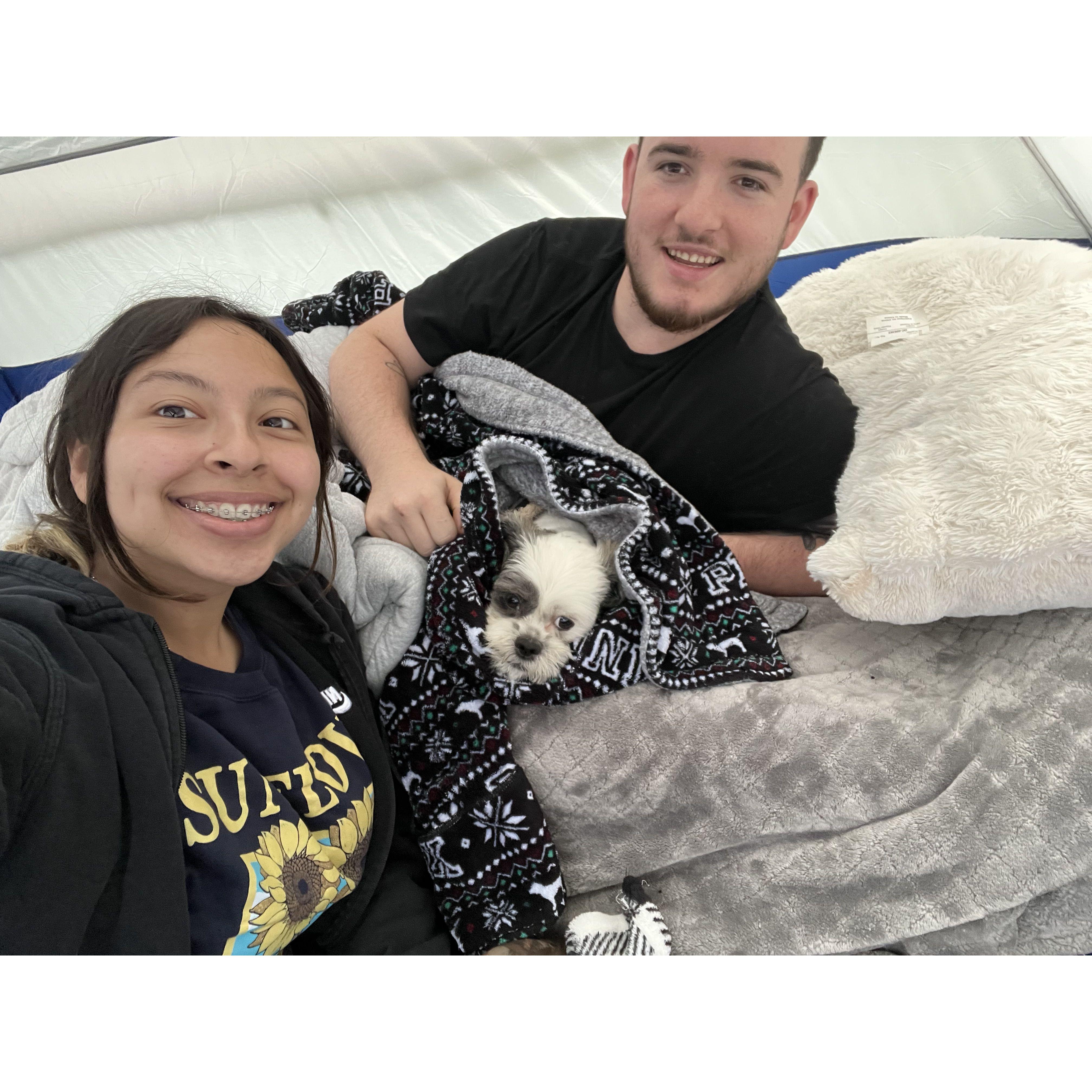 First camping trip