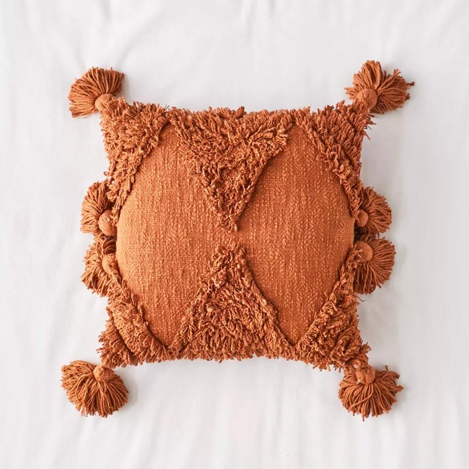 Rumi Shag Throw Pillow
