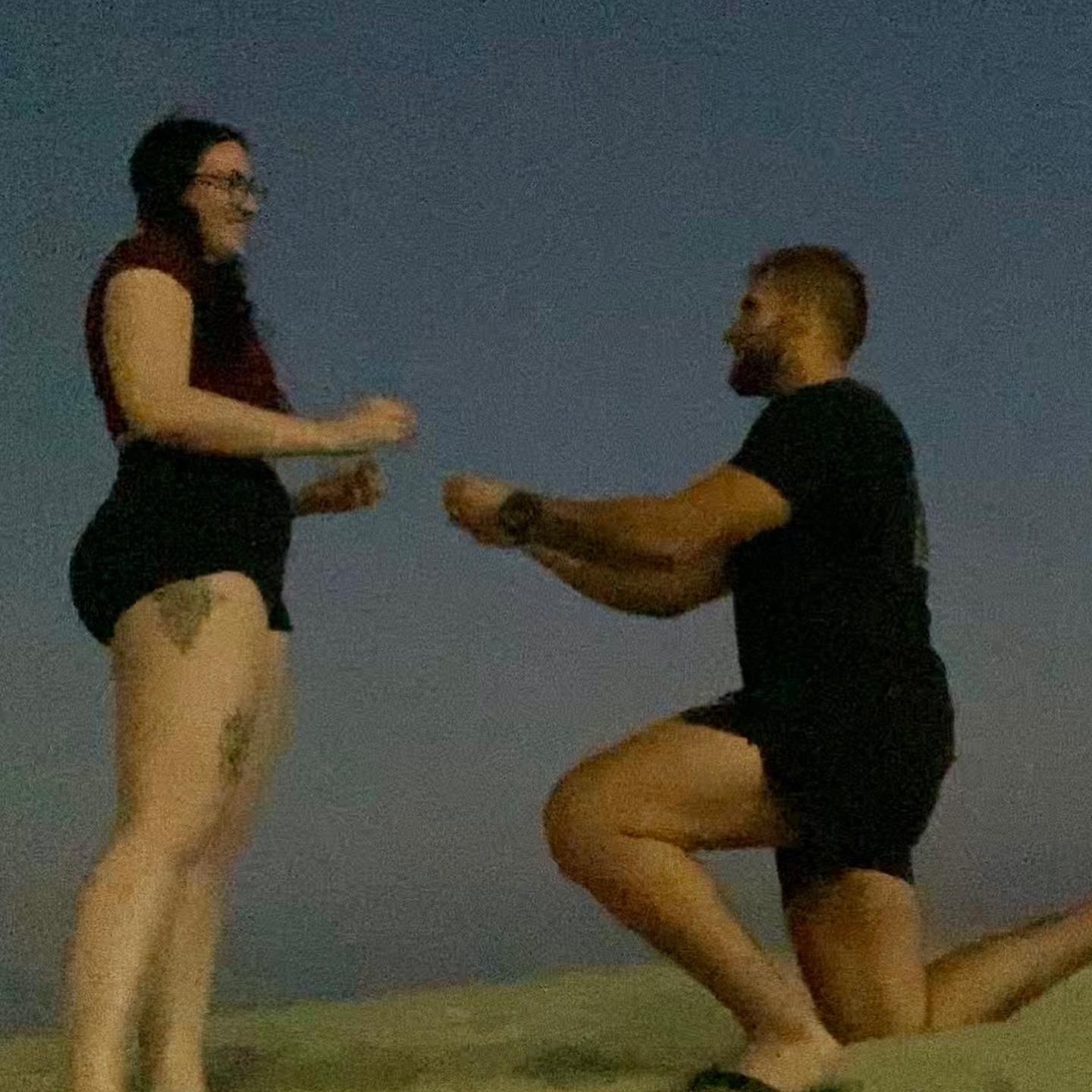 When I first said yes!