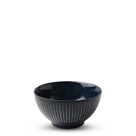 Set of 4: Blue Namako Tokusa Small Bowls
