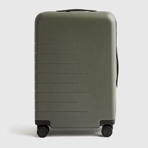 Expandable Carry-On Suitcase - Olive