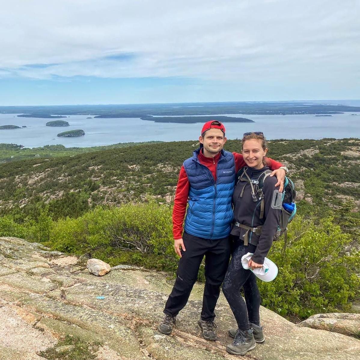 We usually travel for Jussi's birthday around Memorial Day. In 2021, we took a hike up Cadillac Mountain in Bar Harbor, ME and savored the amazing views!