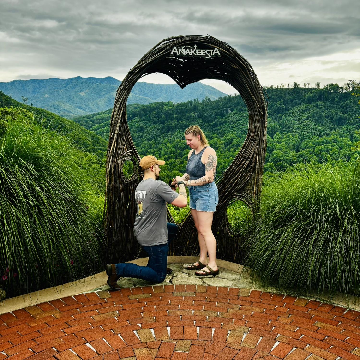 First vacation together! Got engaged!